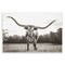 Stupell Industries Longhorn Licking Lips Wall Plaque Art Design by Nathan Larson